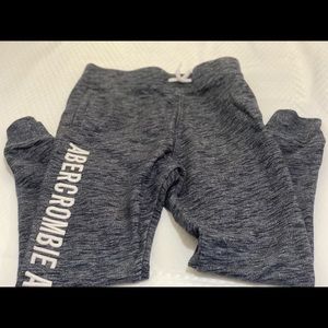 Abercrombie kids sweatpants grey size 11/12